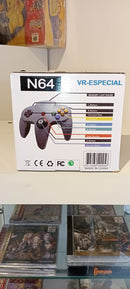 CONTROLE NINTENDO 64 PARALELO AZUL TRANSLÚCIDO