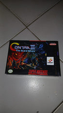 Contra III: The Alien Wars – Super Nintendo (Completo na Caixa)