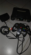 Nintendo 64 – Console + Controle + Cabos (Preto)