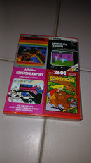 Box Atari 2600 – Dragonfire / Sneak'n Peek / Keystone Kapers / Donkey Kong