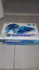 Console Nintendo 64 – Clear Blue (Versão Japonesa com Caixa)