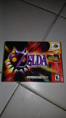 The Legend of Zelda: Majora's Mask – Collector's Edition (Nintendo 64 – Cartucho Dourado na Caixa)
