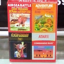 JOGO ATARI Box – Air-Sea Battle / Adventure / Flash Gordon / Commando Raid