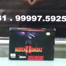 JOGO SNES MORTAL KOMBAT II