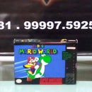JOGO SNES SUPER MARIO WORLD