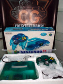Console Nintendo 64 – Clear Blue (Versão Japonesa com Caixa)