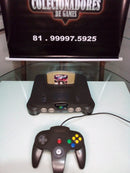 Console Nintendo 64 – Console + Controle + Cabos (Preto)