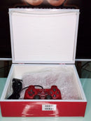 Console PlayStation 2 Slim Cinnabar Red – com Caixa repro em MDF