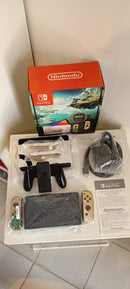 PORTÁTIL NINTENDO SWITCH OLED EDIÇÃO ESPECIAL ZELDA TEARS OF THE KINGDOM