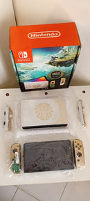 PORTÁTIL NINTENDO SWITCH OLED EDIÇÃO ESPECIAL ZELDA TEARS OF THE KINGDOM