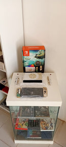 PORTÁTIL NINTENDO SWITCH OLED EDIÇÃO ESPECIAL ZELDA TEARS OF THE KINGDOM