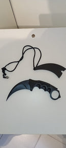 FACA TÁTICA KARAMBIT PRETA