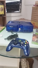 Console Xbox Clássico Azul Halo 2 Limited Edition – Console Completo na Caixa